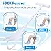 Sock Aid Kit, Sock Puller Aid Easy On and Off, Sock Assistant Device No Bending, Sock Aids for Putting On Socks and Sock Remover, Sock Helper for Seniors, Pregnant, and Limited Mobility (Grey)
