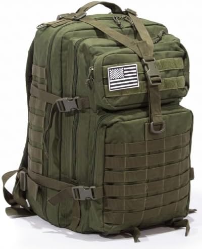 50L Expeditionary Tactical Backpack - Large Molle Bag