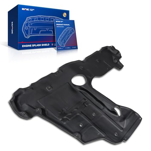 KAX Engine Splash Shield TO1228143 Front Lower Under Cover Compatible with 2006-2012 Toyota RAV4 1PCS