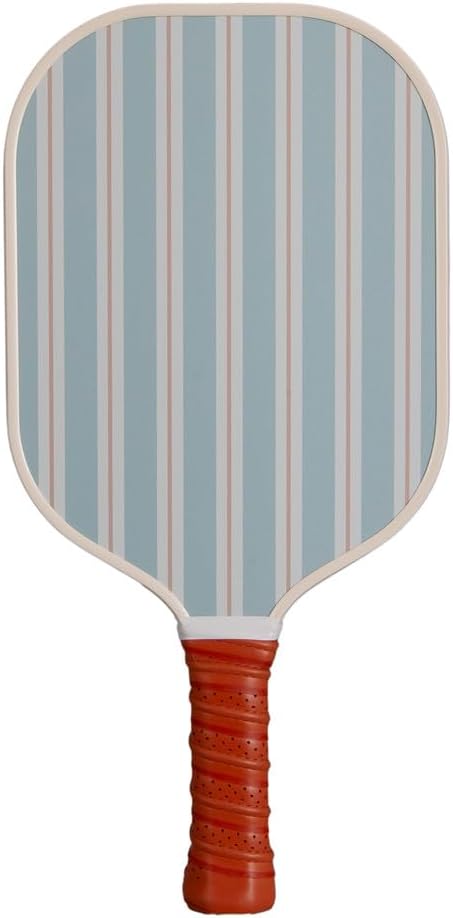 Pickleball Central Drop Series Pickleball Paddle, Carbon Fiber Face, Polypropylene Composite Homecomb Core, Overlapping Paddle Edge Guard