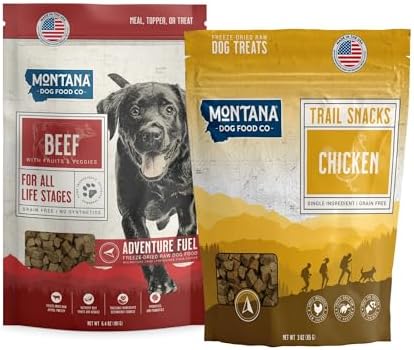 Beef Dog Food and Chicken Dog Treat Adventure Fuel Bundle - Freeze-Dried Raw Food with Single Ingredient Training Snacks image 5