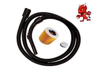 Tuyau aspirateur 4m et filtre pour Kärcher A 2204 Af