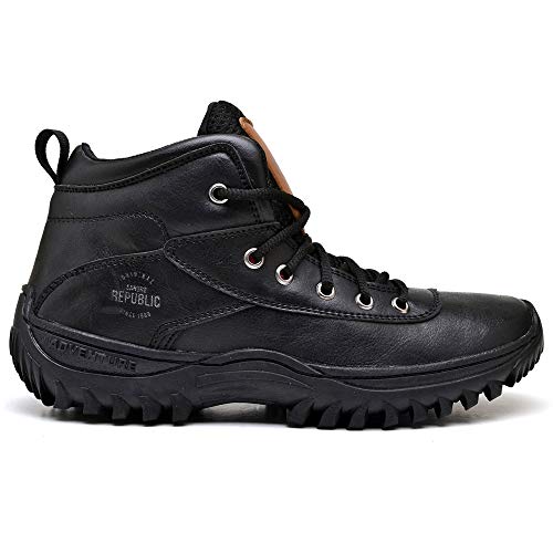 Bota Adventure Sandro Republic Himalaia (44, Preto)