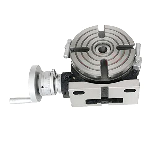 Table rotative HV6 diamètre 150mm double usage pour fraiseuse verticale et horizontale