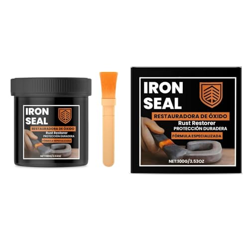 Convertidor de óxido, limpiador de manchas de hierro y compuesto de rehabilitación de metales - Agente de recubrimiento transformador, fluido de reversión de daños corrosivos, protector anticorrosivo