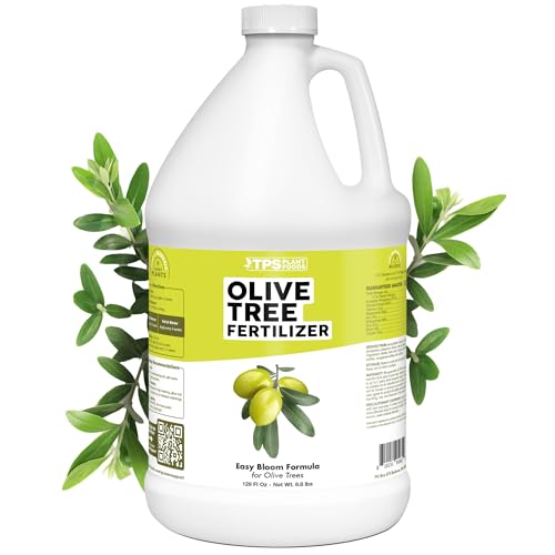 Olive Tree Fertilizer &ndash; Liquid Plant Food for Bigger Harvests & Stronger Trees, 1 Gallon