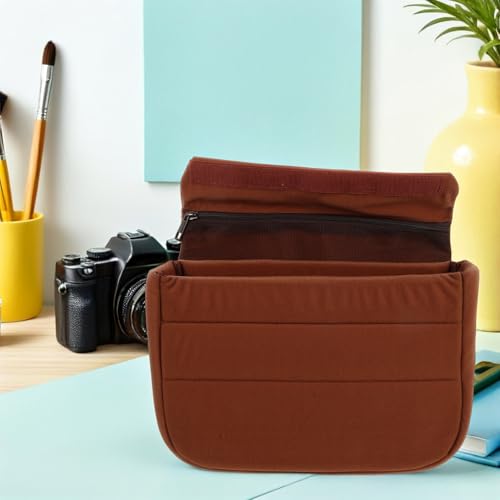 Bolsa interior para cámara fotográfica con compartimentos ajustables SHINEOFI 6