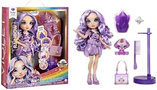 Rainbow High - Modna Lalka z Zestawem Slime i Zwierzątkiem - Sunny (Żółta) - 28 cm Połyskująca Lalka z Zestawem Slime, Magicznym Zwierzątkiem i Akcesoriami - 4-12 Lat