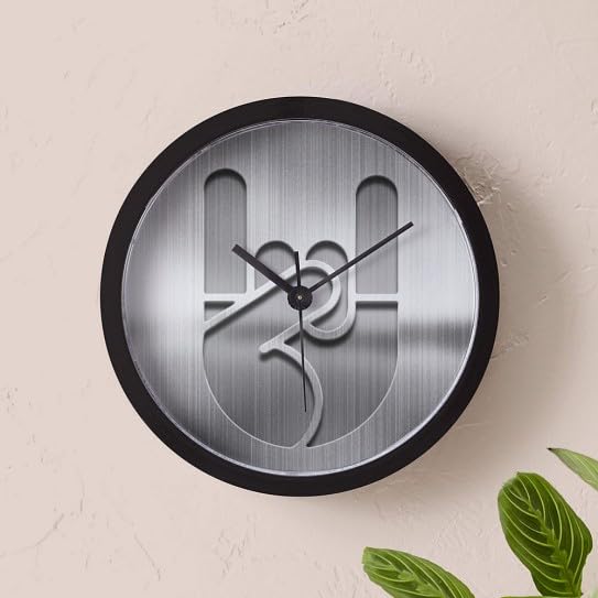 Reloj de pared analógico CafePress de 9.5 pulgadas miniatura 4