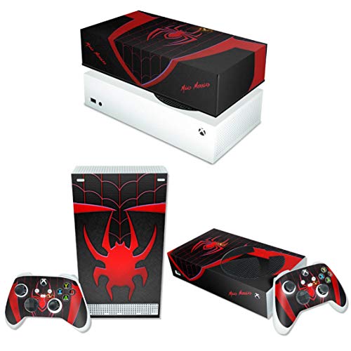 Capa Anti Poeira e Skin Xbox Series S - Spider-Man: Miles Morales