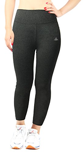 iLoveSIA Pantalon Longue Décontracté Femme Grande taille Noir Gris - Taille 46/48 EU (2XL) Cover