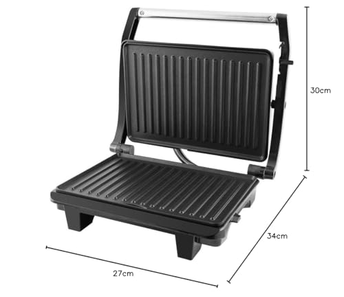 Sanduicheira e grill, Press inox red, 1100w, Vermelho, 220V, Philco