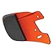 EASTON EXTENDED JAW GUARD, Left-Handed Batter, Orange
