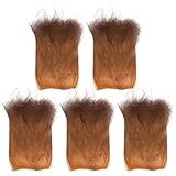 DECHOUS 5 Hojas de Corteza Decorativa de Palmera Artificial para Jardín Corteza Natural Simulada de 30 CM Suministro para Decoración de Plantas y Fondo de Acuarios Adecuado para