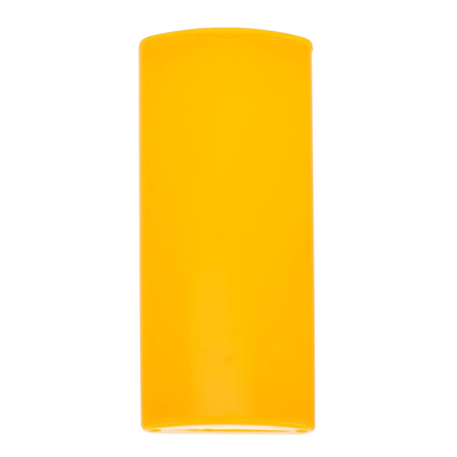 Abaodam Portable Waste Blades Storage Box for Safe and Practical Disposal, Orange Plastic Container with Reasonable Capacity, for Store and Dormitory Use