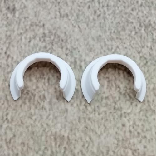 ULEIVA Ersatz Klemmbuchse 2 Stck Weiss kompatibel mit Brötje 562454 Heizkörper Seitenverkleidung