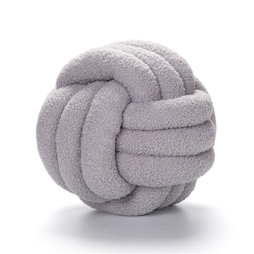 ChongKuan Knotenkissen & Knoten Deko - 22 Farben & 4 Größen - Aesthetic Kissen Ball Für Stilvolle Wohnaccessoires Und Moderne Deko-Ideen (Durchmesser 22CM,6)