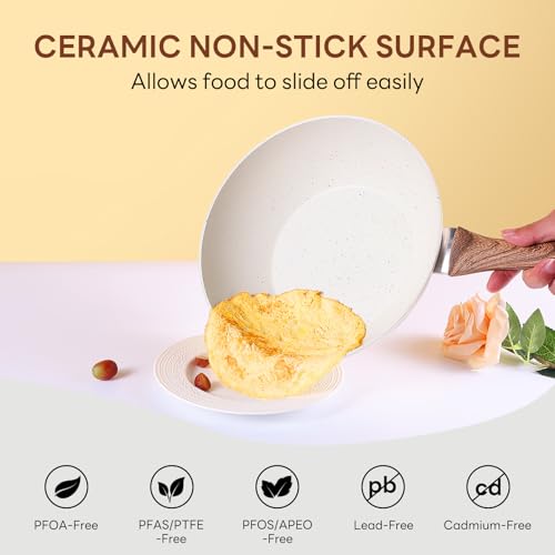 18% Off Sweetcrispy 17-Piece Nonstick Cookware Set - Image 5