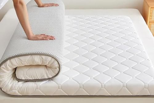 Colchón futón - Futón japonés, Cama Individual, Cama Doble, colchón tamaño Queen, tapete para Sala de Estar, tapete Plegable para Dormitorio de Estudiantes