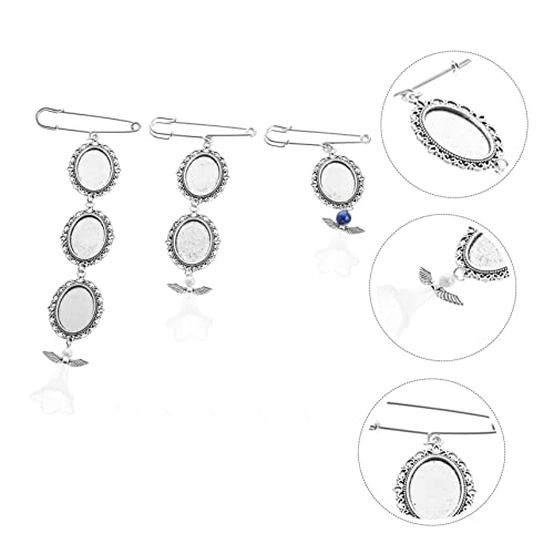 ifundom 6 Pçs Pingente De Casamento DIY Encantos De Foto Moldura De Imagem Encantos DIY Fazendo Supr