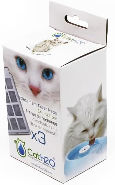 Cat H2O & Dog H20 3 Piece Replacement Filter Pads