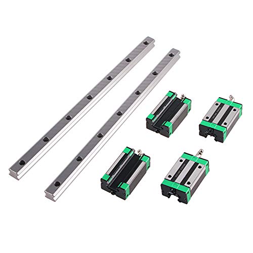 Chuangneng VUO3BLY101512XI625Q3RT6EU Linear Rail 2Pcs Hgr20 1500Mm Linear Guide Rail Hgh20Ca Hgh20 Linear Slide Rail + 4Pcs Hgh20Ca Carriage Slider Block Cnc Kit thumb #5