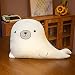 55cm Cartoon Plüsch Walhai Kissen mit Decke Kuscheltiere Plüschtier Schlafkissen Sofa Home Decor Sealion55cm