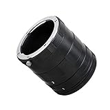 Notas: Adaptador de cámara Macro Extension Tube Ring para Canon d7000 d7100 d5300 d5200 d5100 d5000 d3200 d3100 d3000 d90 d80 d70 d60 DSLR Cloverclover