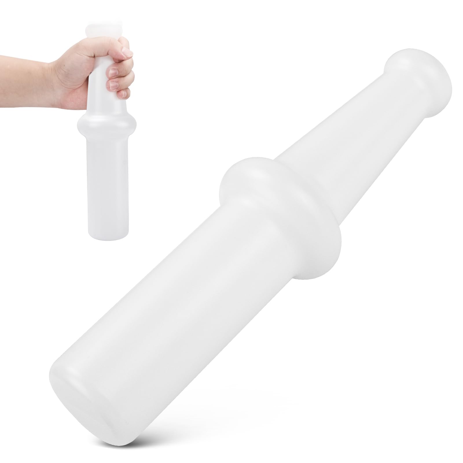Universal Meat Grinder Pusher/Stomper for Kitchenaid Meat Food Grinder Parts, Meat Grinder Attachments Replacement for Lem Meat Grinders Pusher Tool, 9.6 Inch HDPE Food Grade Material, 1 Pcs