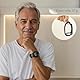 VISIOYO Sprechende Uhr für Blinde – mit klarer Stimme für Seher und Senioren, automatische Zeitanzeige und Alarm, inklusive robustem Nylonband