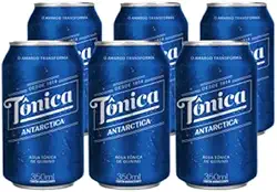 Água Tônica Antarctica Lata 350ml 6 Unidades