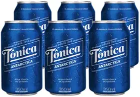 Água Tônica Antarctica Lata 350ml 6 Unidades