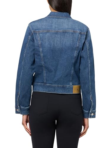 Calvin Klein Women's Classic Denim Trucker Jacket2