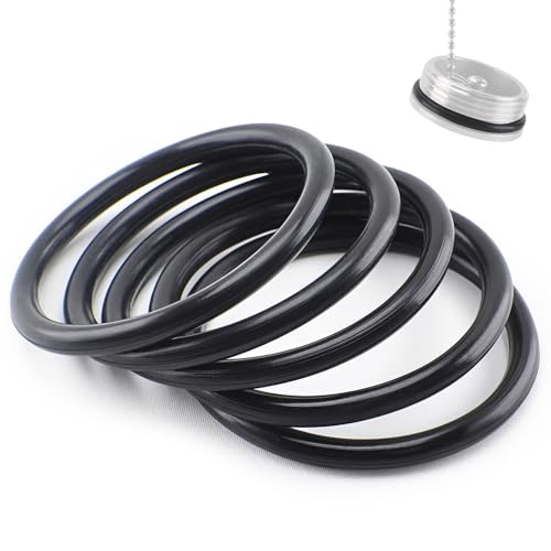 5pcs Boat Deck Fill Cap O-Ring Seal Gaskets, Rubber Fuel/Water/Diesel Cap Gasket Rings for 1.5” Marine Ports (Compatible with 66061-3 / 0513DP8) – O-Ring for Perko Style Deck Fill Caps
