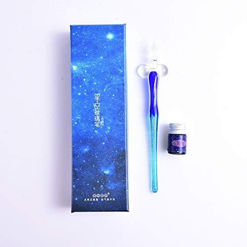 ガラスペン サインペン ペン インク セット 万年筆 スターシリーズ 古典的 星 文房具 手紙 便箋 イラスト ガラスペン サインペン ペン インク セット 万年筆 スターシリーズ 古典的 星 文房具 手紙 便箋 イラスト