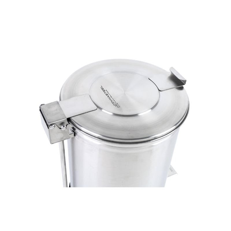 Poubelle Inox avec Pédale - 100 L