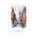 BMtyDG Retro Landscape Travel City GLASGOW SCOTLAND Canvas Poster Wall Art Prints Room Aesthetic Murals Bedroom And Living Decorations Unframe 12x18inch