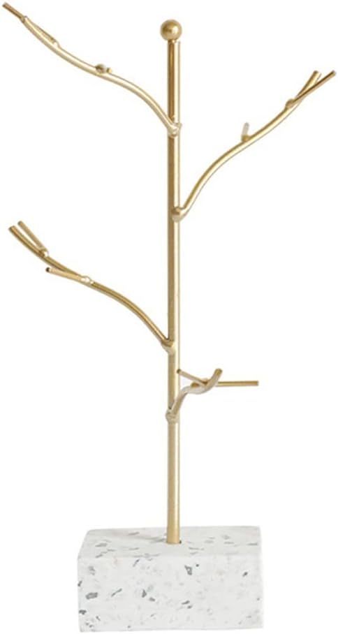 Jewelry Display Storage Rack Earrings Necklace Bracelet Ring Holder Shelf Jewelry Organizer Stand Holder (Color : A, Size : 22.5 x 12 x 4cm) (B 22.5 x 12 x 4cm)