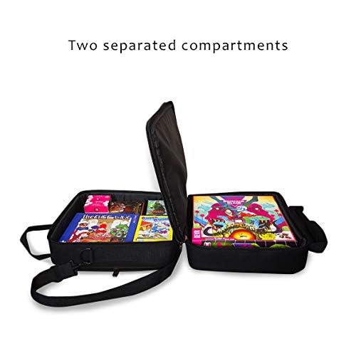 Sac pour transporter des jeux de société rembourré à 2 compartiments - 3
