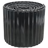 Quibbay Borde de jardín de metal corrugado, color