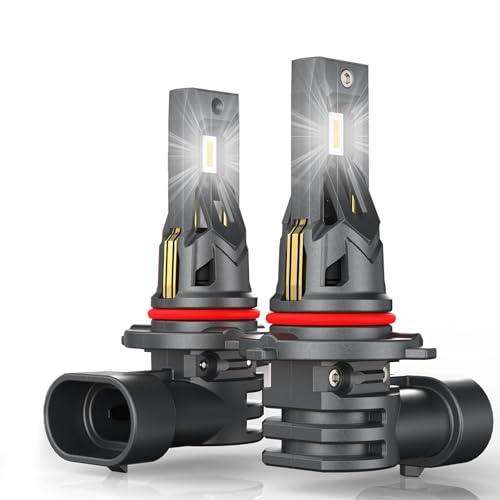 XRC 9012/HIR2 Lamp Auto 80W 16000LM 6000K Superhelle weiße Scheinwerferbirne, 1:1 9012 Halogenlampe, 12V, 2PCS