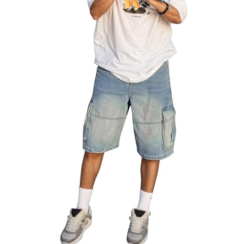 Short en jean homme ample pour en finir avec les bermudas trop serrés en été