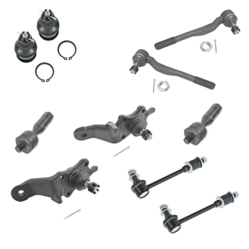 Upper Lower Ball Joint Sway Bar Link Inner Outer Tie Rod End Set For 4Runner #TOP26