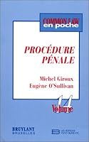 PROCEDURE PENALE 2894513771 Book Cover