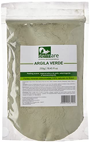 DERMARE Argila Verde Para Pele Oleosa 250G Dermare