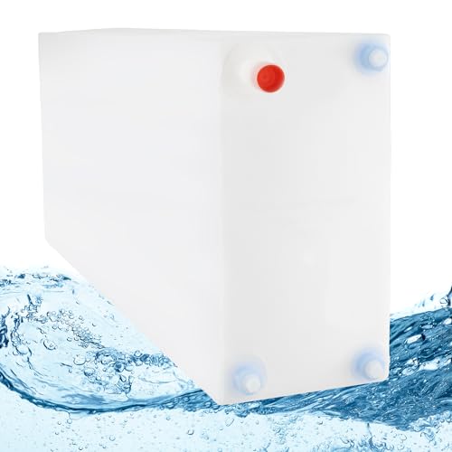 RecPro RV Fresh Water Tank 21 Gallon for Drinking and Potable Water | 39.25' x 8' x 16' | Fresh or Gray Water Plastic Storage | Made in America