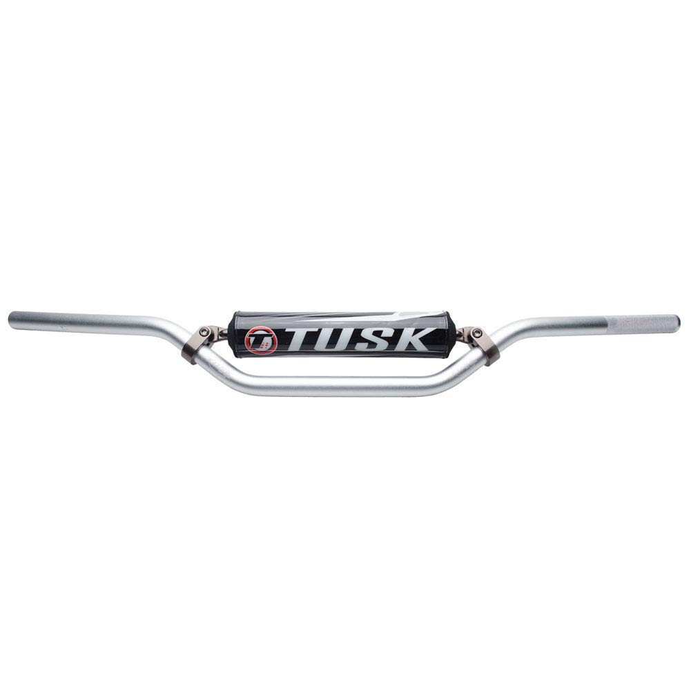 Tusk T-10 Alluminio 7/8" Manubrio KX High Bend Argento
