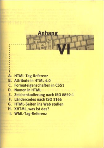 HTML - Kompendium . Mit XHTML, DHTML, CSS, XML, XSL und WML (Kompendium / Handbuch)