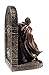 VERONESE Armored Maltese Crusader with Sword Guarding Door Single Bookend Cold Cast Bronze