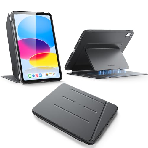 ESR for iPad A16 Case iPad 11th/10th Generation Case (2025/2022) Vertical Stand Cover Multi Stand Angles Ultra-Stable Cover Flip Series Black